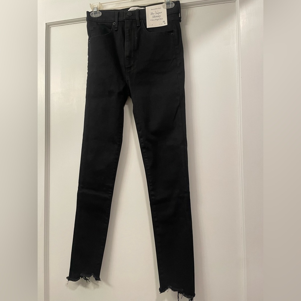 Abercrombie The Super Skinny Ultra High Rise